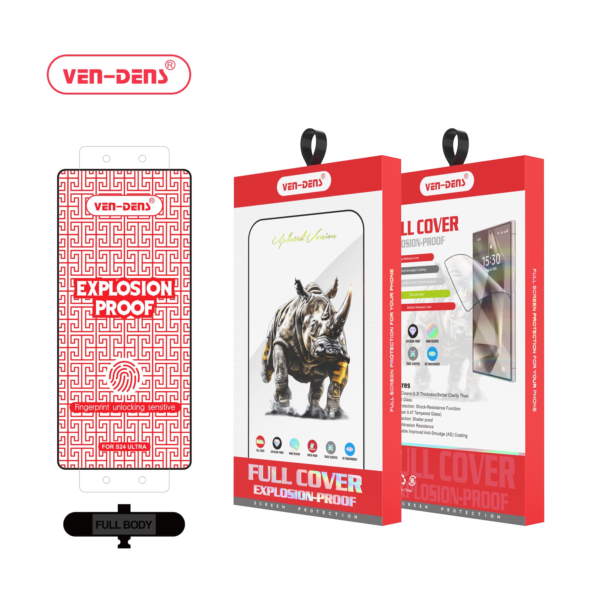 Samsung S26 Plus FULL COVER Explosion Proof Screen Protecor